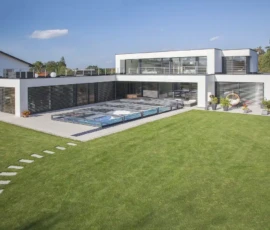 Prestige P7 Schwimmbadüberdachung Prestige P7 Schwimmbadüberdachung